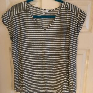 Express Gramercy Striped Shirt size medium